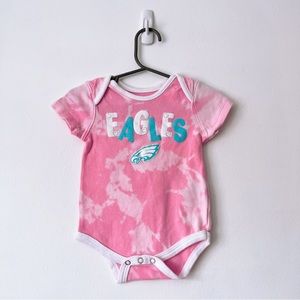 Philadelphia Eagles Bleach Dyed Onesie